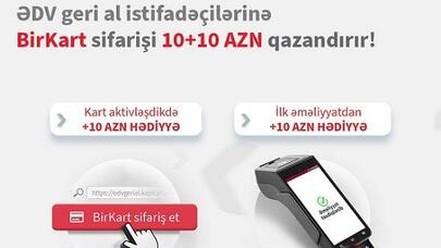 ƏDV-ni geri alanlar üçün 10+10 aksiyası keçirilir
