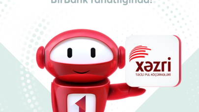 "BirBank"da Xəzri pul köçürmələri sistemi ilə bank kartından vəsait göndərmək mümkün oldu