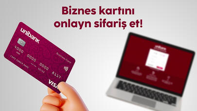 "Unibank" biznes sahibləri üçün daha bir onlayn xidmət təqdim edir