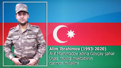 “Səhnədən səngərə" layihəsi çərçivəsində təqdim olunur: Şəhid Alim İbrahimov