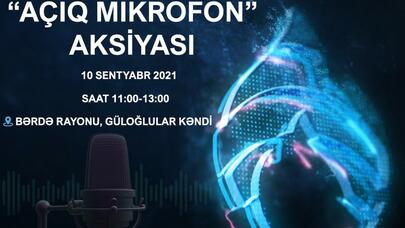 “Azəriqaz”ın növbəti “Açıq mikrofon”u Bərdədə olacaq