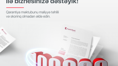 "Kapital Bank" "Sürətli tender" limitini bir qədər də artırdı