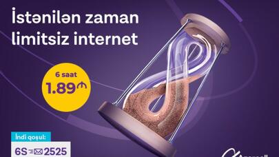 “Azercell”in yüksəksürətli mobil internetini kəşf edin!