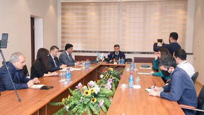 Ruslan Əliyev media nümayəndələri ilə görüşdü - FOTO