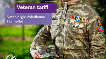 "Azercell"dən Vətənin igid övladlarına hörmətlə!
