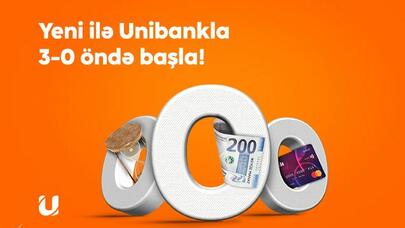 "Unibank"la Yeni ilə üç sıfır öndə başla!