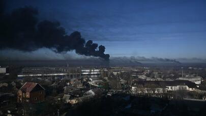 Savaşın ikinci günü QORXUNC GÖRÜNTÜLƏRDƏ - FOTO