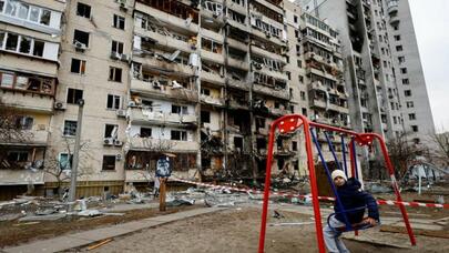 Ukrayna-Rusiya müharibəsinin altıncı günü - FOTO