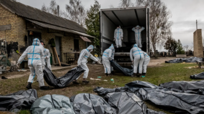 Ukraynadan ÜRƏKDAĞLAYAN GÖRÜNTÜLƏR - FOTO