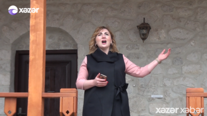 Gürcü müğənni  "Gəl ey səhər" mahnısını oxudu - VİDEO