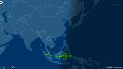 Pelosinin təyyarəsinin hərəkətini izləyən sayt fəaliyyətini dayandırdı