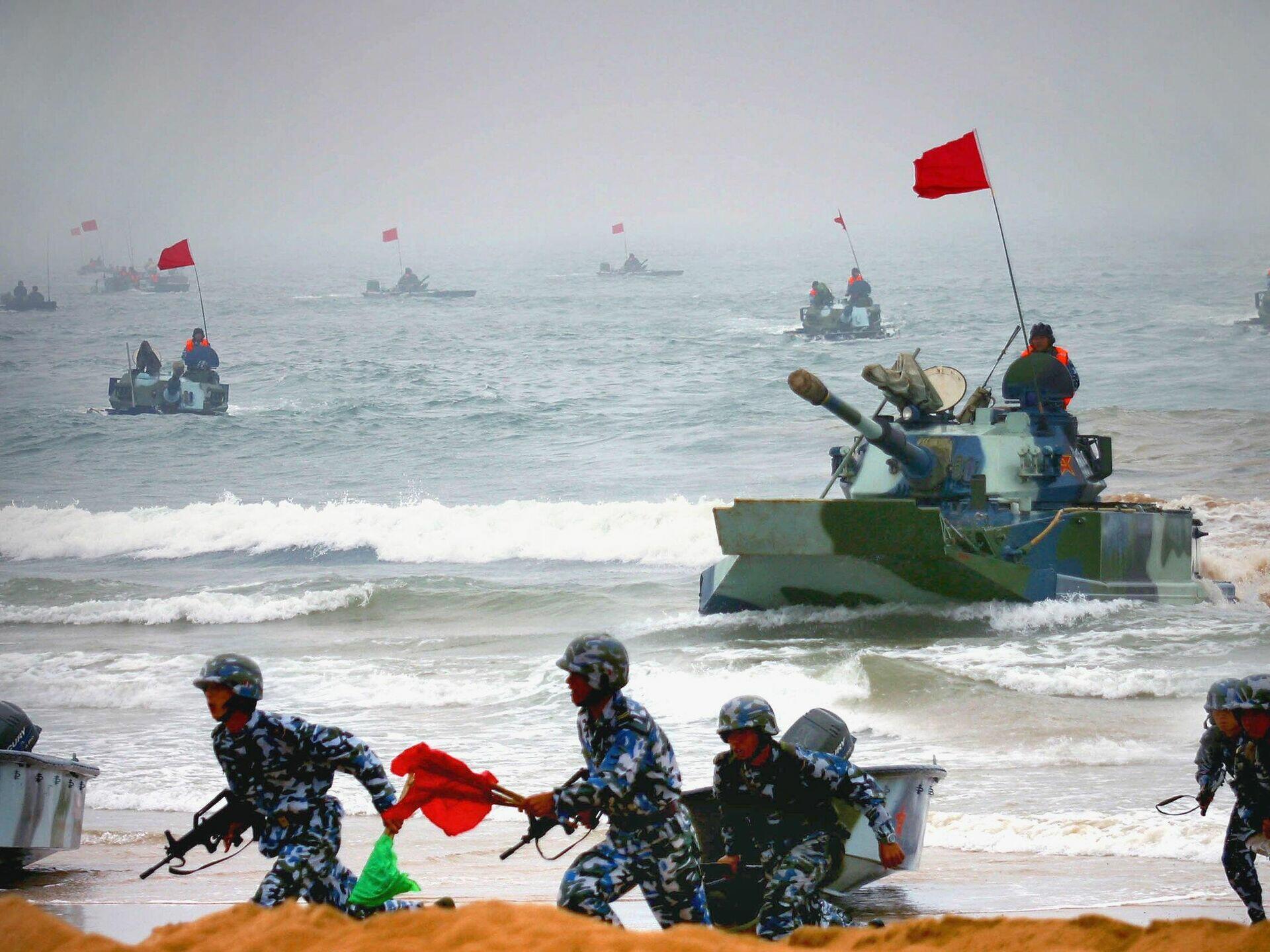 Çin ordusu ABŞ-a görə döyüş hazırlığı vəziyyətinə gətirildi