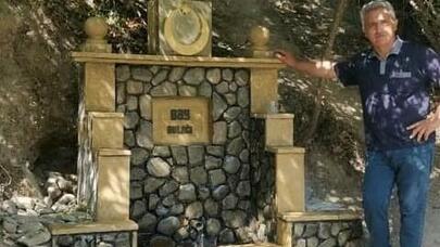 Dincəlməyə getdi, zibillik içində bulaq tikdi – Foto