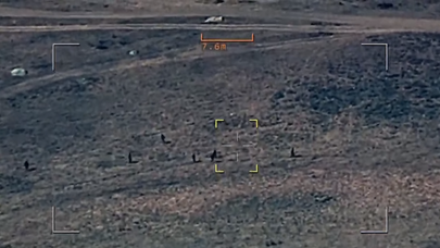 Erməni hərbçiləri döyüş meydanından belə qaçır - VİDEO