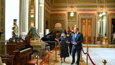 Nazir Tarix Muzeyini ziyarət etdi - FOTO