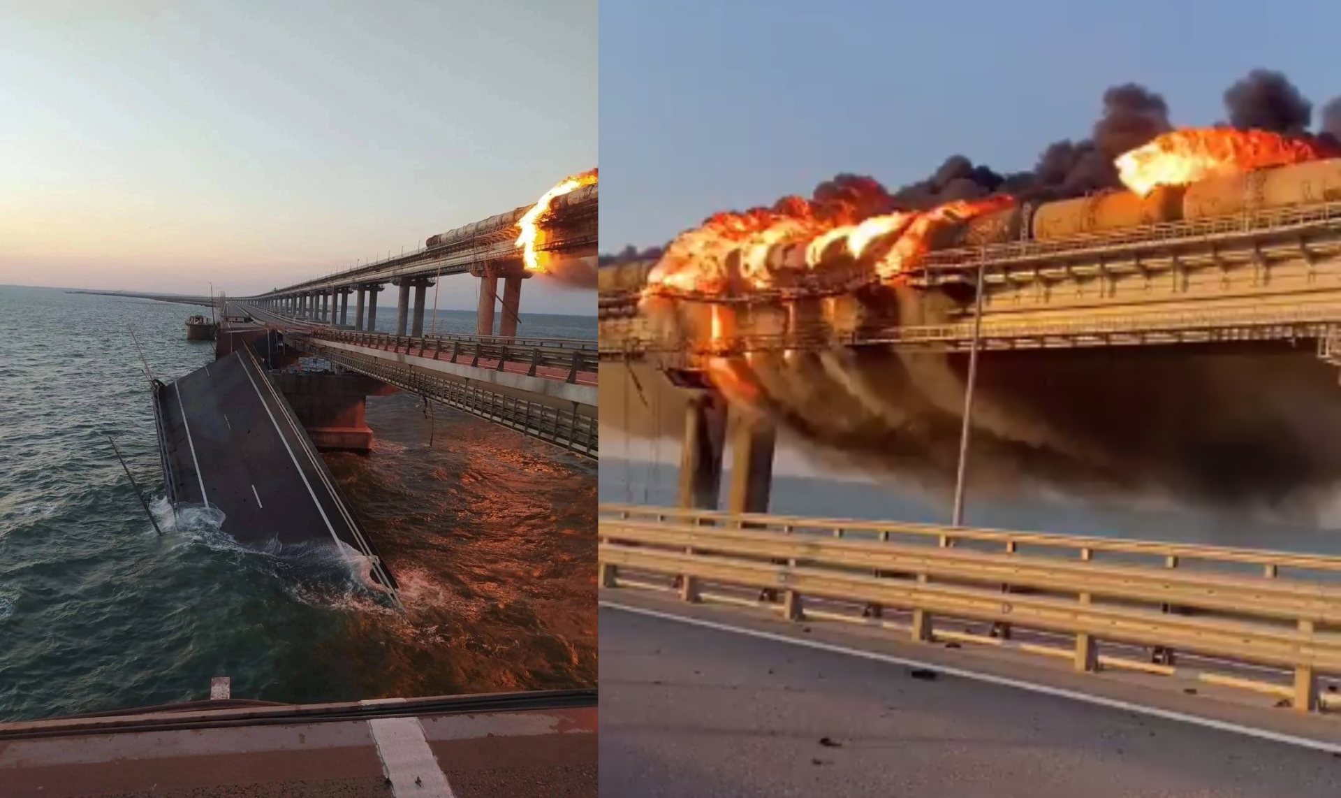 22 июня мост. Крымский мост взорвали 2022. Крымский мост взорвали 2022 Украина. Взорвали мост в Крыму 2022. Взрыв Крымского моста 2023.