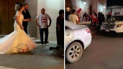 Bəy toy günü GÜLLƏLƏNDİ - VİDEO