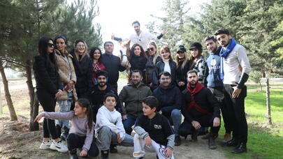 At çap, ox at, qılınc döyüşdür: Hamısı bir mərkəzdə - FOTO