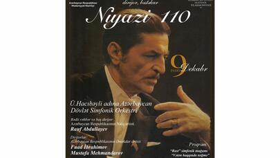 Niyazinin 110 illik yubileyi qeyd olunacaq