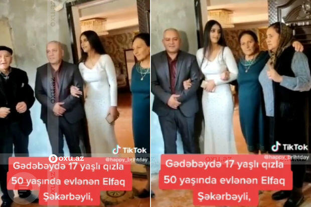 17 yaşlı qız 50 yaşlı kişiyə ərə verilir - VİDEO