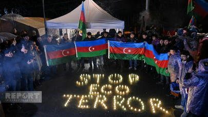 Xankəndi-Laçın yolunda etiraz aksiyası 27 gündür davam edir