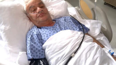 Əməkdar artistin xəstəxanadan görüntüləri yayıldı - VİDEO