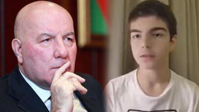 Elman Rüstəmovun oğlu olduğunu deyən yeniyetmə videomüraciət yaydı - Video