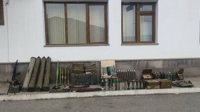 Xocavənddə silah-sursat aşkarlandı