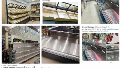 “Blokada” şəraitində yaşayan Xankəndidə aclıq şousunun İFŞASI - FOTOLAR