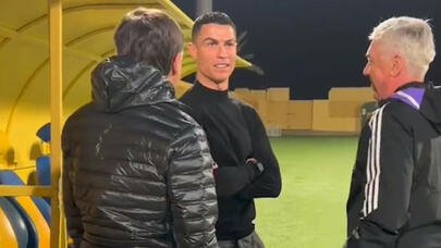 Ronaldo "Real"ın düşərgəsinə niyə getdi? - VİDEO