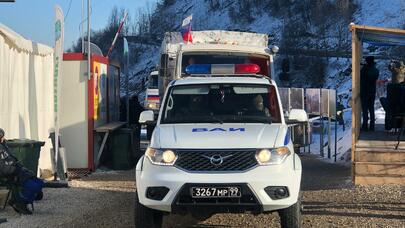 Sülhməramlıların 32 avtomobili aksiya ərazisindən keçdi