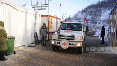 BQXK avtomobilləri Laçın istiqamətinə maneəsiz hərəkət etdi