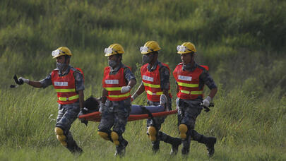 Nepalda qəzaya uğrayan təyyarədə sağ qalanlar tapıldı - FOTO/YENİLƏNDİ