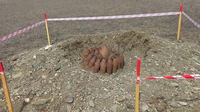 Ağdamda partlayıcı qurğular aşkarlandı