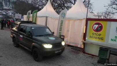 1 minik maşını Laçın yolundan keç