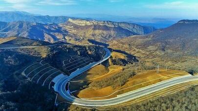 Əhmədbəyli-Füzuli-Şuşa yolundan yeni görüntülər - Foto