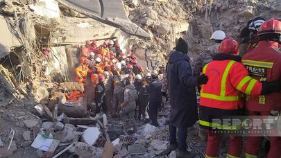 Azərbaycanlı xilasedicilərin daha bir qəhrəmanlığı: 198 saatdan sonra... - Video