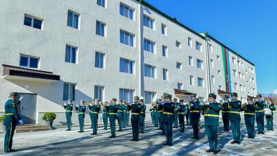 Cəbrayılda hərbçilər üçün yaşayış binaları istifadəyə verildi - FOTO