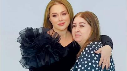 Xatirə anası ilə belə poza verdi - Video