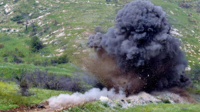 Xocalı sakini minaya düşdü