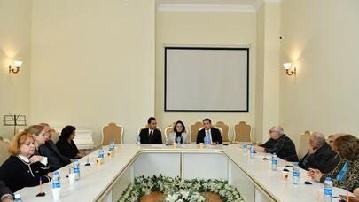 Adil Kərimli Bəstəkarlar İttifaqının kollektivi ilə görüşdü