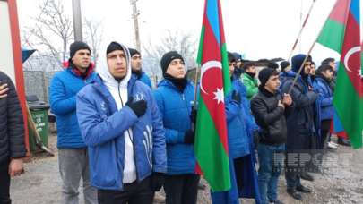 Xankəndi-Laçın yolu: etirazlar 112 gündür davam edir