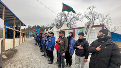 Ekofəalların təşkil etdiyi dinc aksiya 122 gündür davam edir