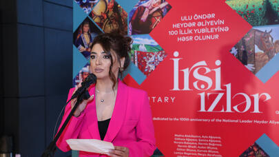 Ulu Öndər Heydər Əliyevə həsr edilən “İrsi izlər” sərgisinin açılışı olub