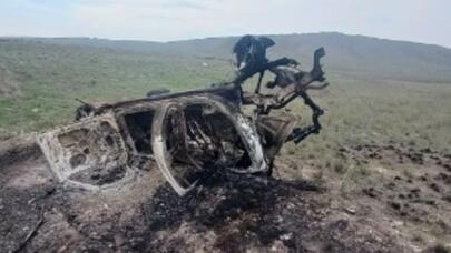 Tərtərdə minanın partladığı ərazidən görüntülər -  FOTO