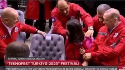 İlham Əliyevin “Texnofest”də bu hərəkəti gündəm oldu - Video