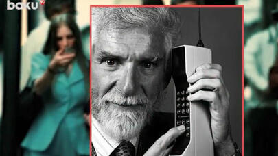 İlk dəfə mobil telefonla ona zəng edilib - VİDEO