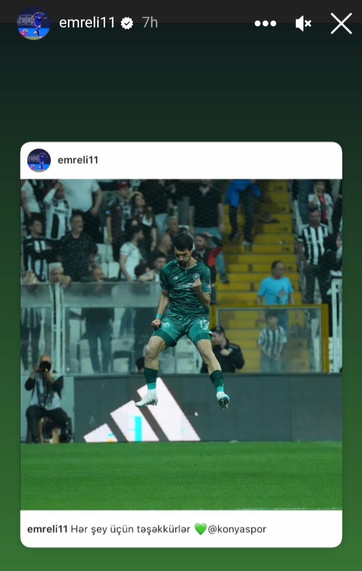 Mahir "Konyaspor"la belə vidalaşdı - FOTO