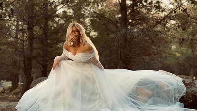 Aysun gəlinlik geyindi: "Toyumuza çox az..." -  FOTO/VİDEO