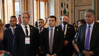 Mədəniyyət naziri Özbəkistana getdi - FOTO